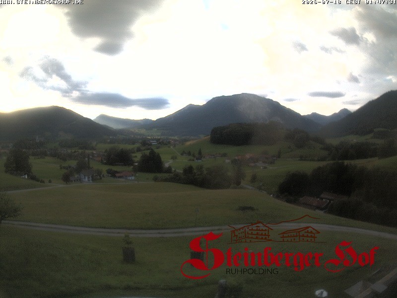 Archiv Foto Webcam Ruhpolding: Gästehaus Steinberger Hof