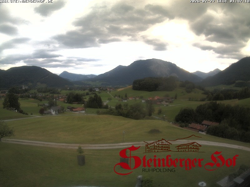 Archiv Foto Webcam Ruhpolding: Gästehaus Steinberger Hof