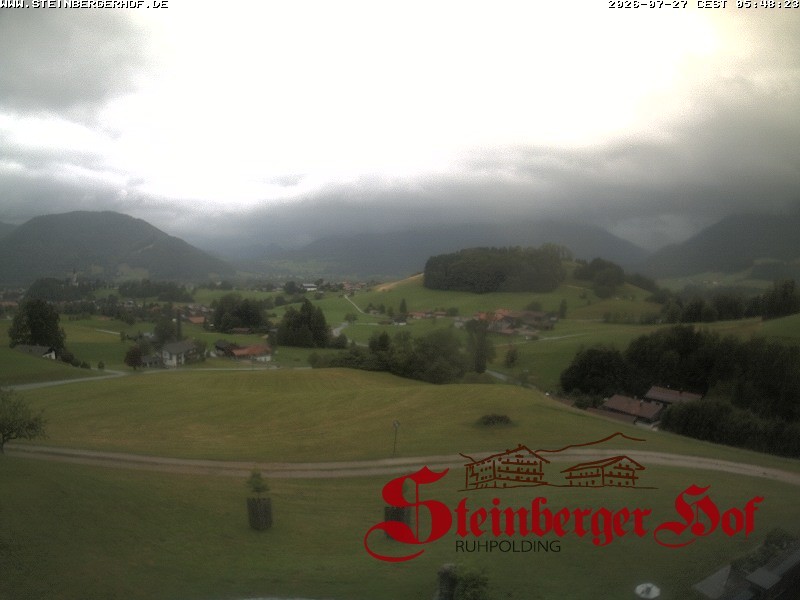 Archiv Foto Webcam Ruhpolding: Gästehaus Steinberger Hof