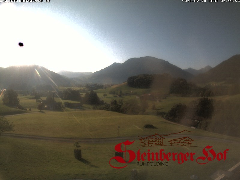 Archiv Foto Webcam Ruhpolding: Gästehaus Steinberger Hof