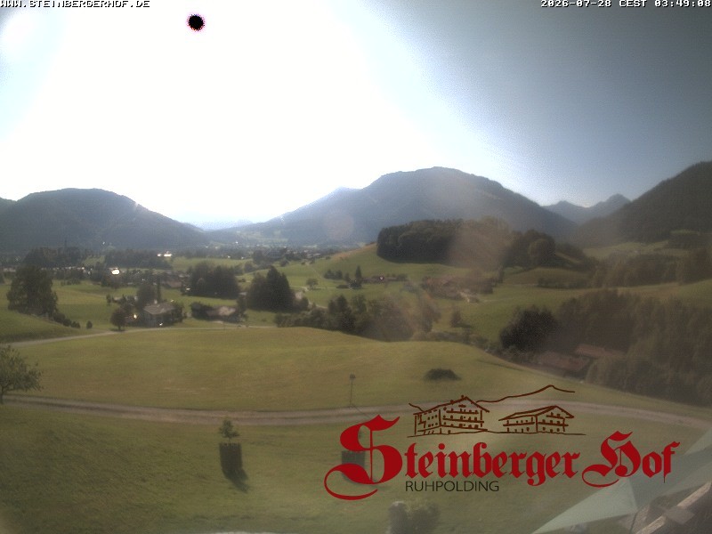 Archiv Foto Webcam Ruhpolding: Gästehaus Steinberger Hof