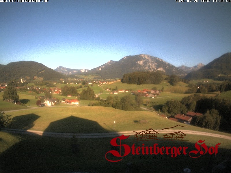 Archiv Foto Webcam Ruhpolding: Gästehaus Steinberger Hof