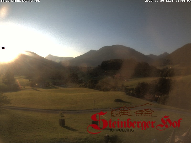 Archiv Foto Webcam Ruhpolding: Gästehaus Steinberger Hof