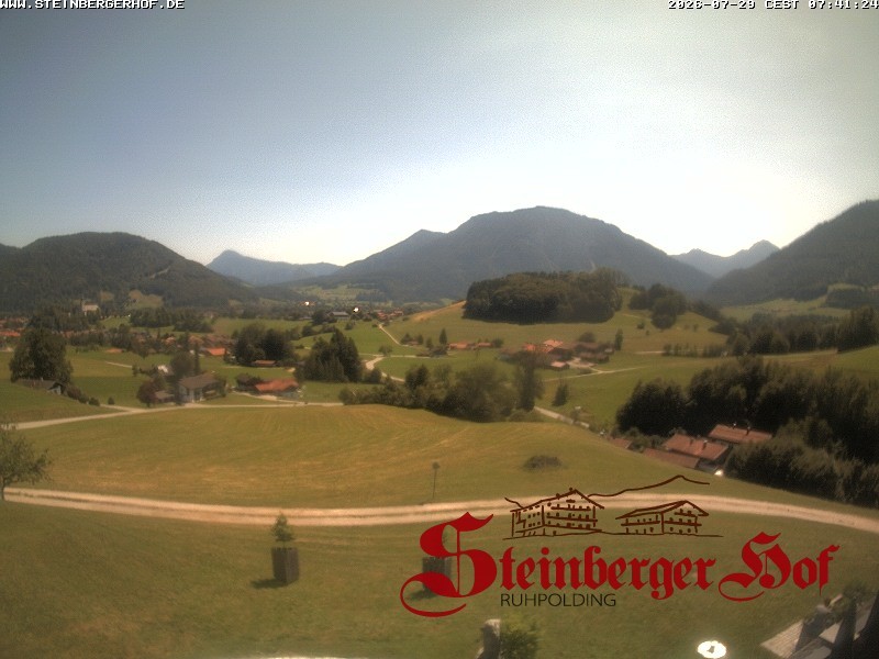Archiv Foto Webcam Ruhpolding: Gästehaus Steinberger Hof