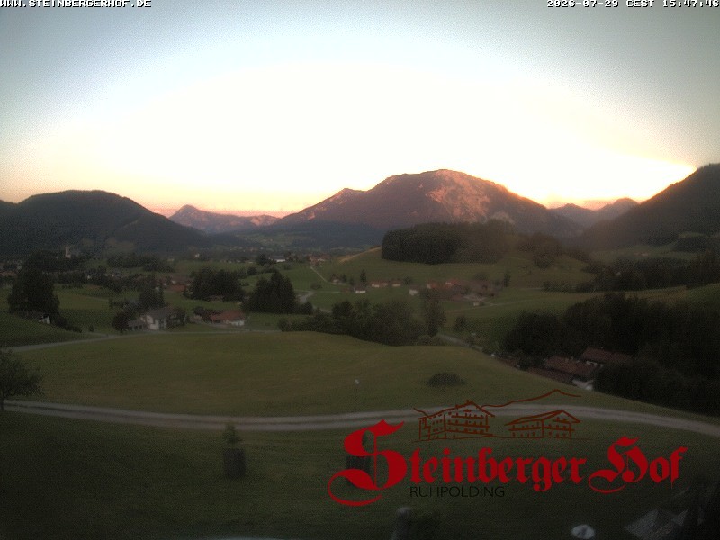 Archiv Foto Webcam Ruhpolding: Gästehaus Steinberger Hof