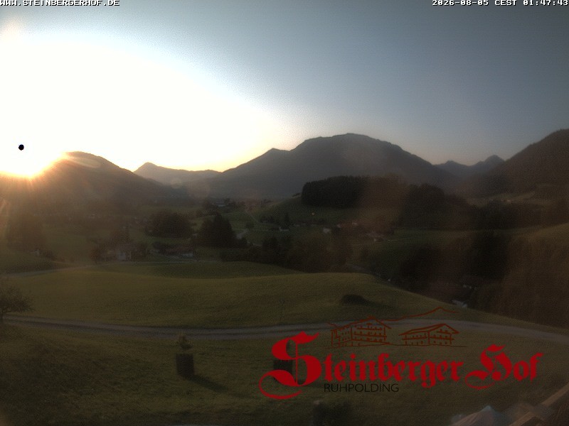 Archiv Foto Webcam Ruhpolding: Gästehaus Steinberger Hof
