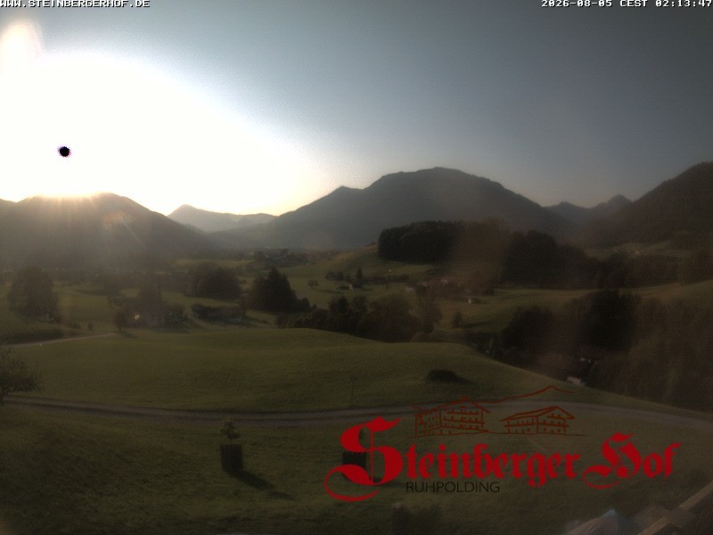 Archiv Foto Webcam Ruhpolding: Gästehaus Steinberger Hof