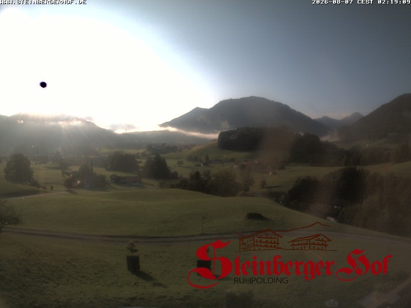 Archiv Foto Webcam Ruhpolding: Gästehaus Steinberger Hof