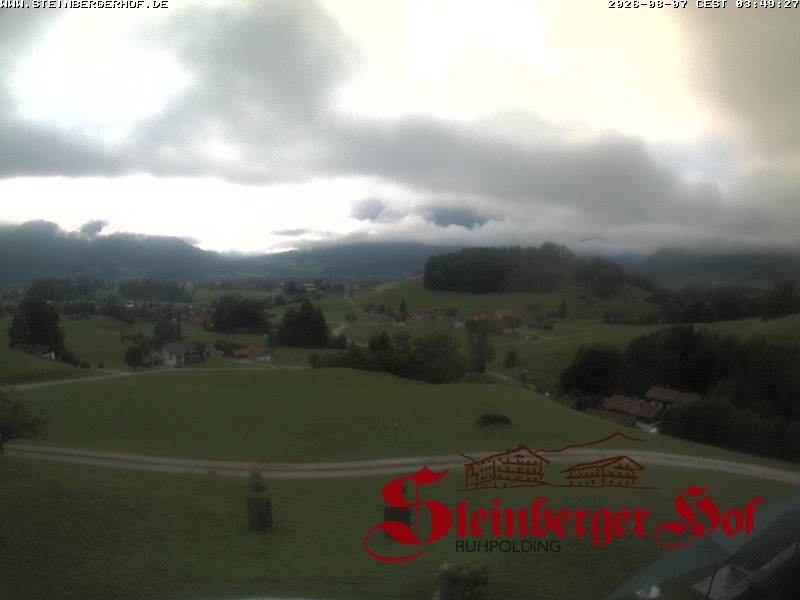 Archiv Foto Webcam Ruhpolding: Gästehaus Steinberger Hof