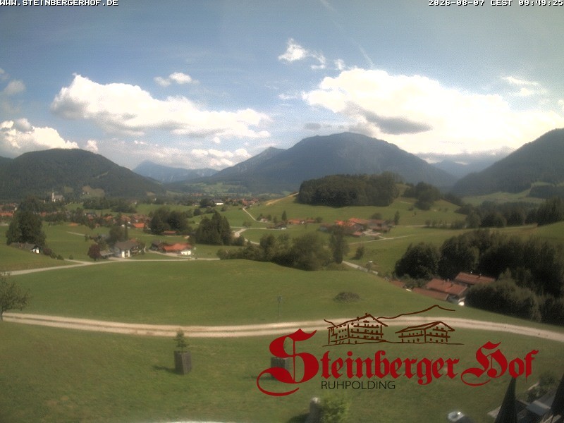 Archiv Foto Webcam Ruhpolding: Gästehaus Steinberger Hof