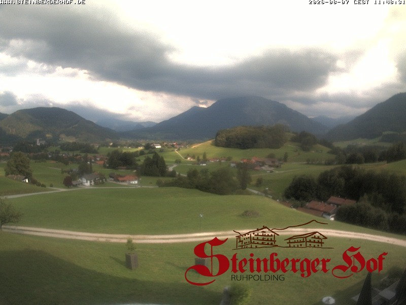 Archiv Foto Webcam Ruhpolding: Gästehaus Steinberger Hof