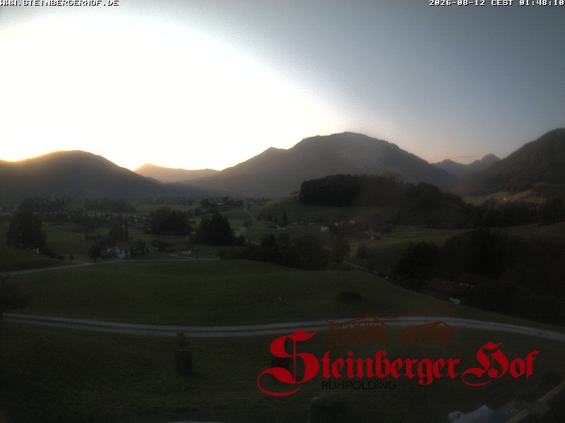 Archiv Foto Webcam Ruhpolding: Gästehaus Steinberger Hof