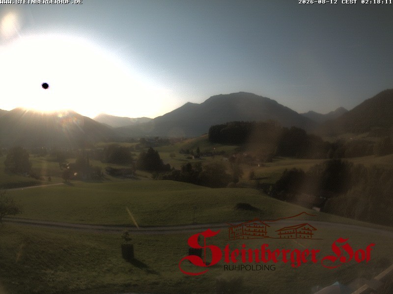 Archiv Foto Webcam Ruhpolding: Gästehaus Steinberger Hof