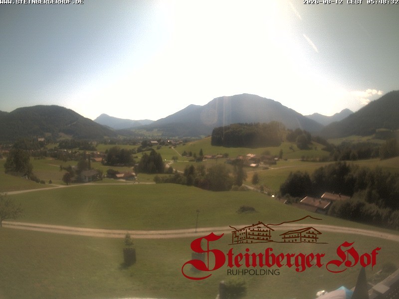 Archiv Foto Webcam Ruhpolding: Gästehaus Steinberger Hof