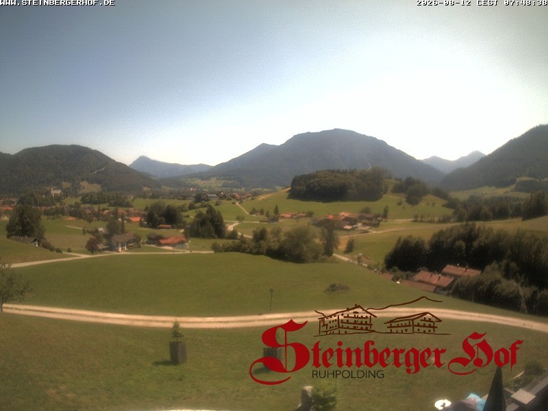 Archiv Foto Webcam Ruhpolding: Gästehaus Steinberger Hof
