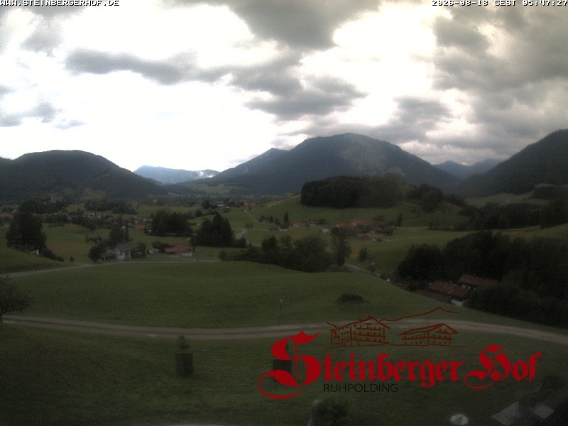 Archiv Foto Webcam Ruhpolding: Gästehaus Steinberger Hof