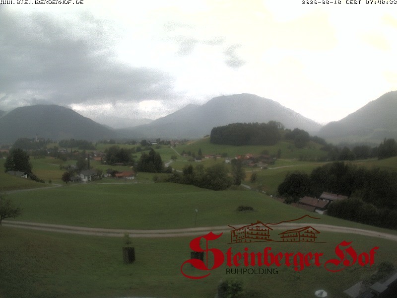Archiv Foto Webcam Ruhpolding: Gästehaus Steinberger Hof