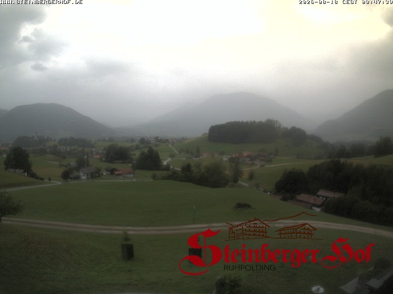 Archiv Foto Webcam Ruhpolding: Gästehaus Steinberger Hof