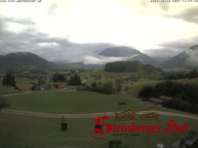 Archiv Foto Webcam Ruhpolding: Gästehaus Steinberger Hof