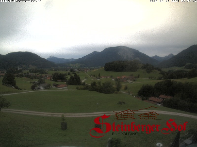 Archiv Foto Webcam Ruhpolding: Gästehaus Steinberger Hof