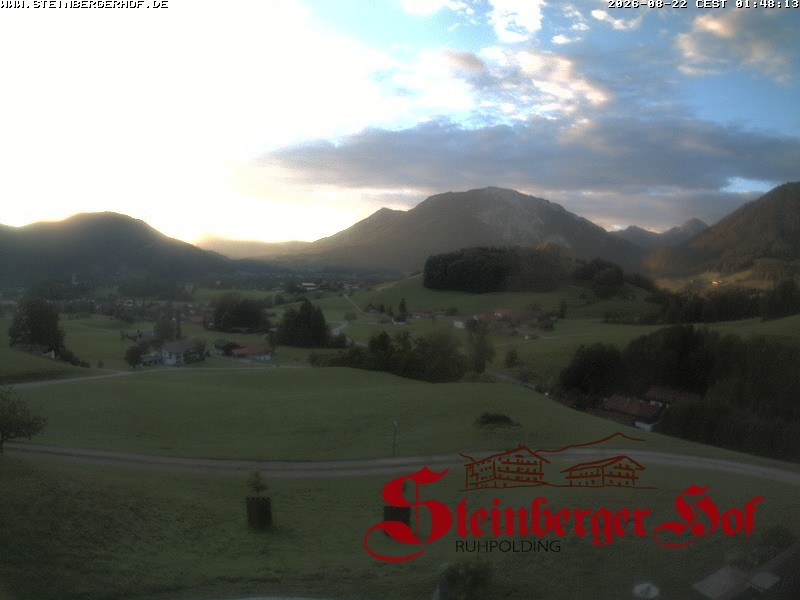 Archiv Foto Webcam Ruhpolding: Gästehaus Steinberger Hof