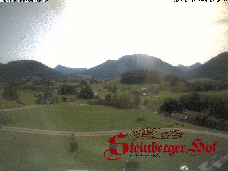 Archiv Foto Webcam Ruhpolding: Gästehaus Steinberger Hof