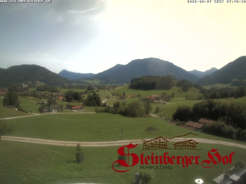 Archiv Foto Webcam Ruhpolding: Gästehaus Steinberger Hof