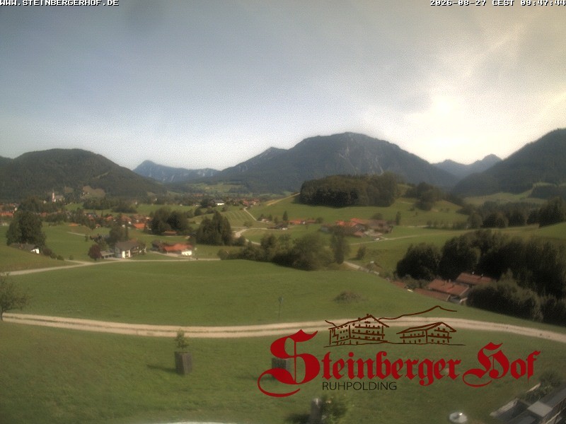 Archiv Foto Webcam Ruhpolding: Gästehaus Steinberger Hof