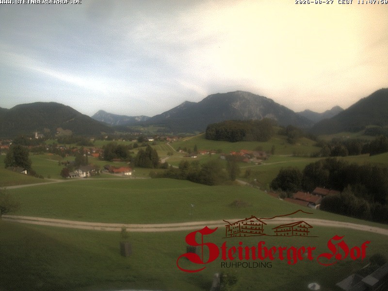 Archiv Foto Webcam Ruhpolding: Gästehaus Steinberger Hof