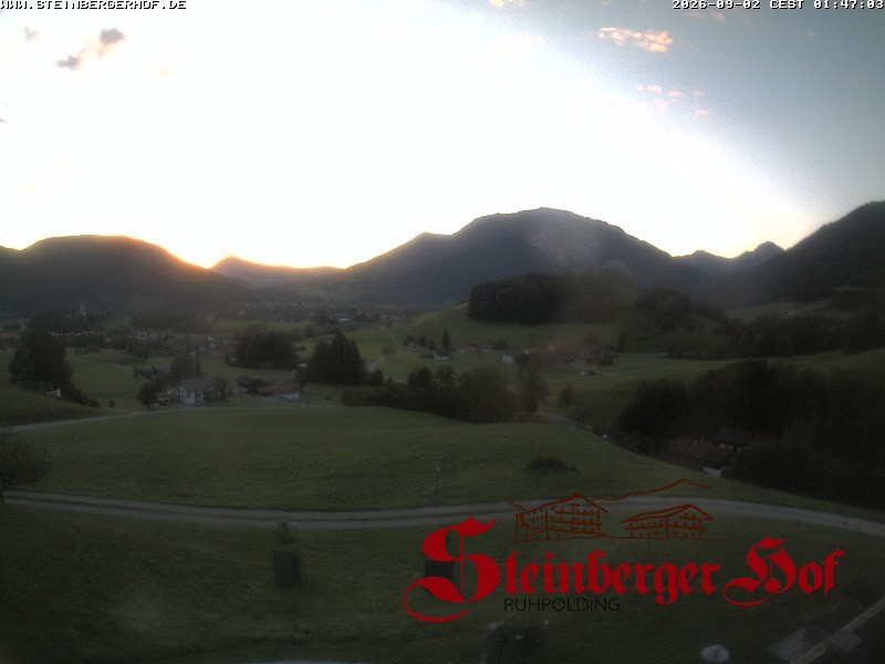 Archiv Foto Webcam Ruhpolding: Gästehaus Steinberger Hof