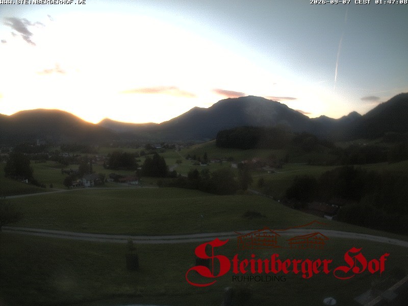 Archiv Foto Webcam Ruhpolding: Gästehaus Steinberger Hof