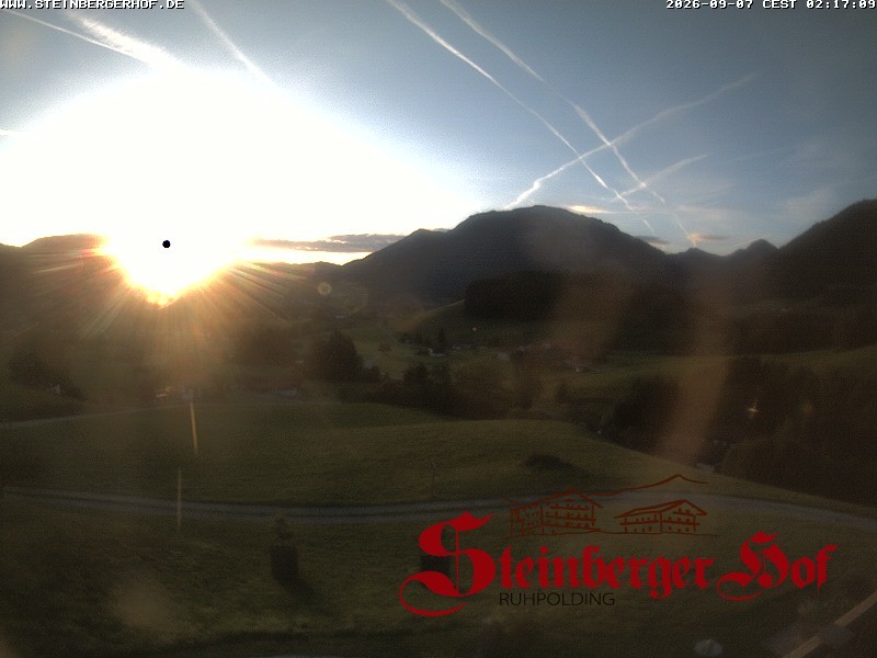 Archiv Foto Webcam Ruhpolding: Gästehaus Steinberger Hof
