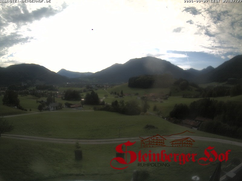 Archiv Foto Webcam Ruhpolding: Gästehaus Steinberger Hof