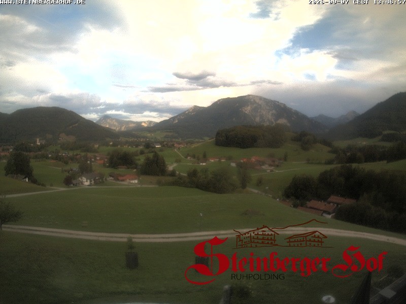 Archiv Foto Webcam Ruhpolding: Gästehaus Steinberger Hof