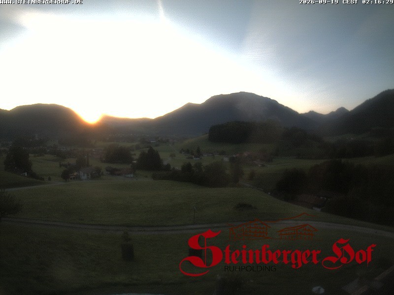 Archiv Foto Webcam Ruhpolding: Gästehaus Steinberger Hof