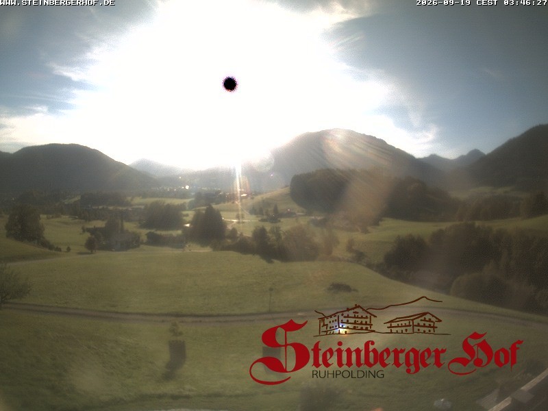 Archiv Foto Webcam Ruhpolding: Gästehaus Steinberger Hof