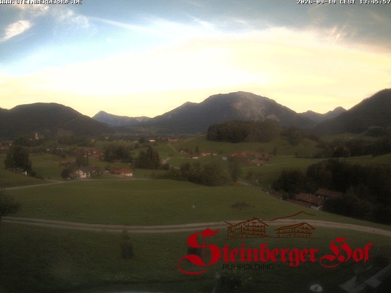 Archiv Foto Webcam Ruhpolding: Gästehaus Steinberger Hof