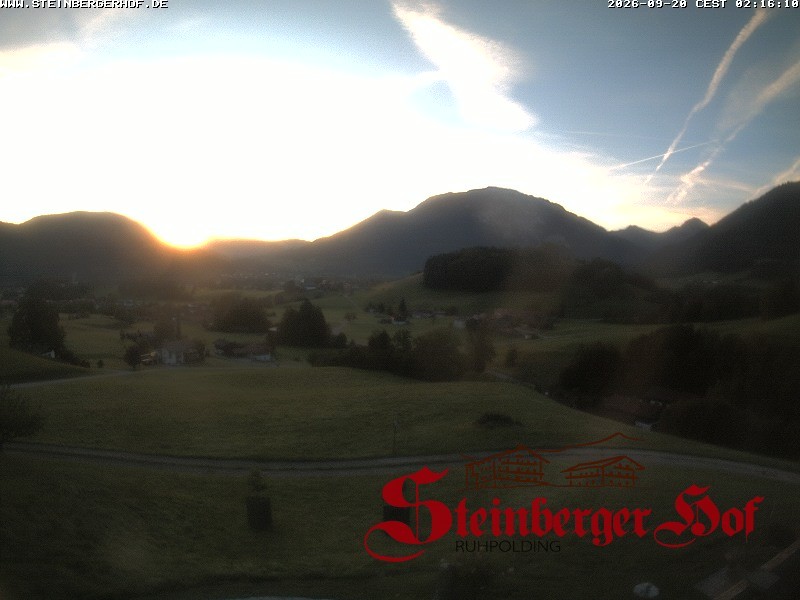 Archiv Foto Webcam Ruhpolding: Gästehaus Steinberger Hof