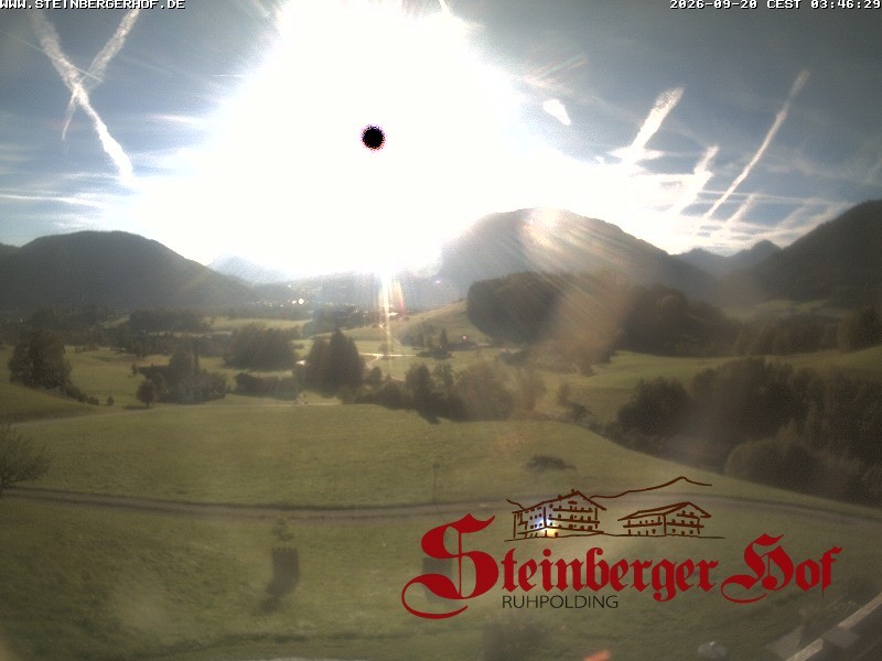 Archiv Foto Webcam Ruhpolding: Gästehaus Steinberger Hof