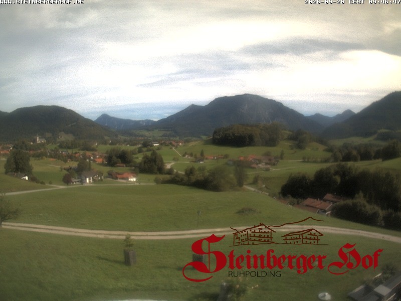 Archiv Foto Webcam Ruhpolding: Gästehaus Steinberger Hof