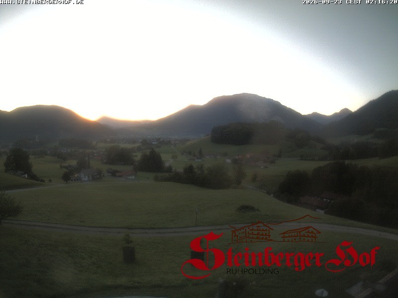 Archiv Foto Webcam Ruhpolding: Gästehaus Steinberger Hof