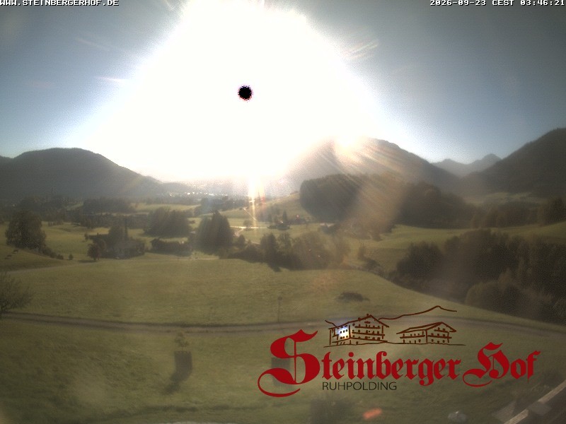 Archiv Foto Webcam Ruhpolding: Gästehaus Steinberger Hof
