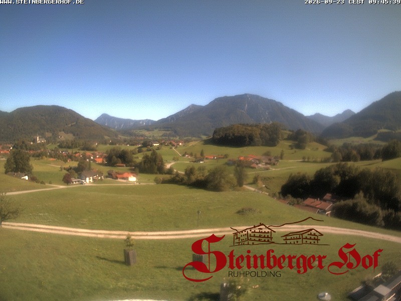 Archiv Foto Webcam Ruhpolding: Gästehaus Steinberger Hof