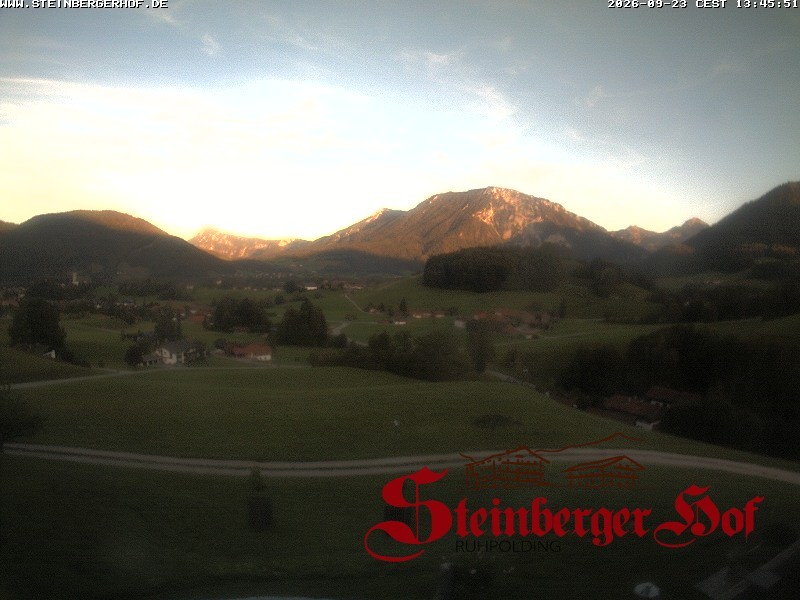Archiv Foto Webcam Ruhpolding: Gästehaus Steinberger Hof