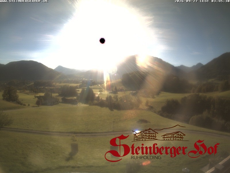 Archiv Foto Webcam Ruhpolding: Gästehaus Steinberger Hof