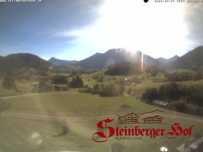 Archiv Foto Webcam Ruhpolding: Gästehaus Steinberger Hof