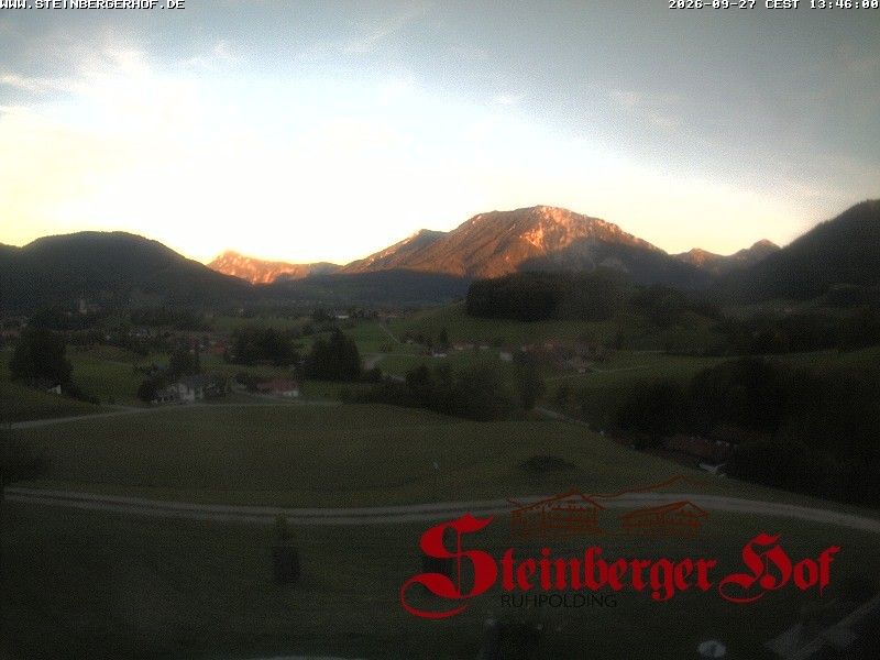 Archiv Foto Webcam Ruhpolding: Gästehaus Steinberger Hof