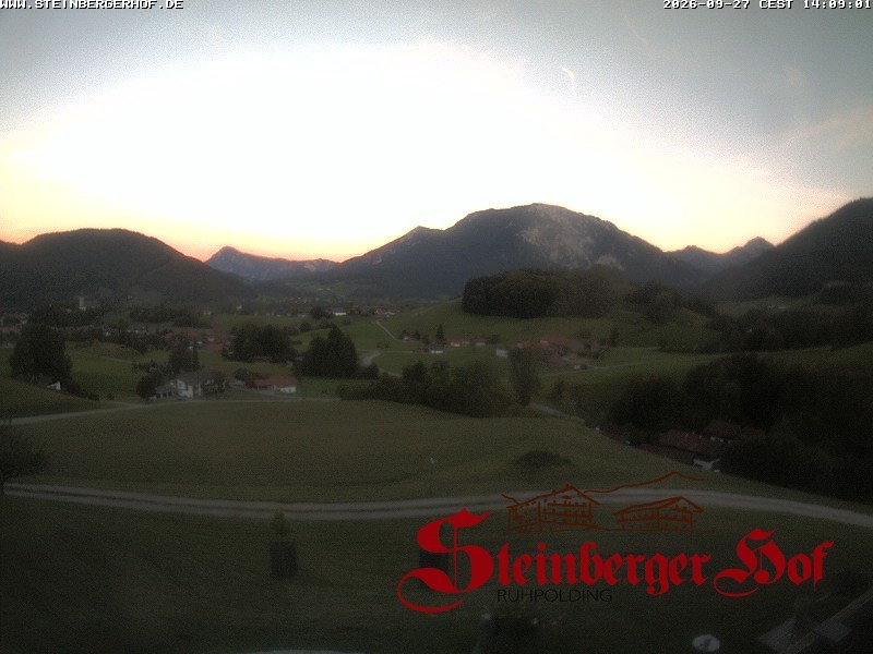 Archiv Foto Webcam Ruhpolding: Gästehaus Steinberger Hof