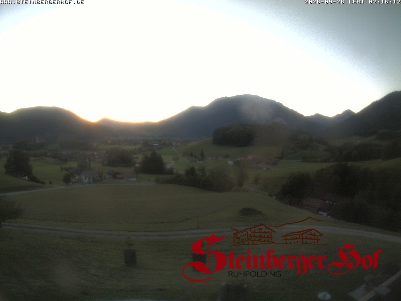 Archiv Foto Webcam Ruhpolding: Gästehaus Steinberger Hof