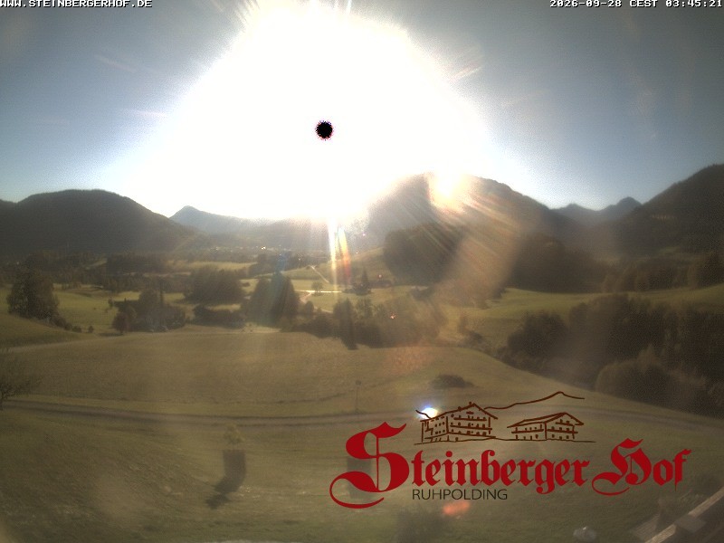 Archiv Foto Webcam Ruhpolding: Gästehaus Steinberger Hof